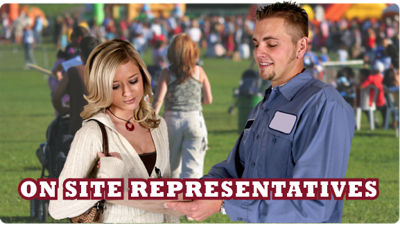 On-Site Representatives